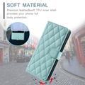 Samsung Galaxy S26+ Luxury Quilted Wallet Case - Green