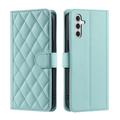 Samsung Galaxy S26+ Luxury Quilted Wallet Case - Green