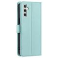 Samsung Galaxy S26+ Luxury Quilted Wallet Case - Green