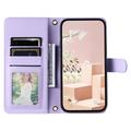 Samsung Galaxy S26+ Luxury Quilted Wallet Case - Purple