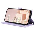 Samsung Galaxy S26+ Luxury Quilted Wallet Case - Purple