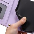 Samsung Galaxy S26+ Luxury Quilted Wallet Case - Purple