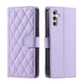 Samsung Galaxy S26+ Luxury Quilted Wallet Case - Purple
