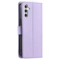 Samsung Galaxy S26+ Luxury Quilted Wallet Case - Purple