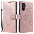 Samsung Galaxy S26+ Mandala Series Wallet Case - Pink