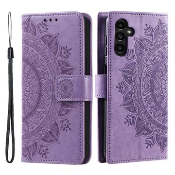 Samsung Galaxy S26+ Mandala Series Wallet Case - Purple