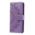 Samsung Galaxy S26+ Mandala Series Wallet Case - Purple