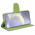 Samsung Galaxy S26+ Mercury Goospery Fancy Diary Wallet Case - Blue
