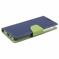 Samsung Galaxy S26+ Mercury Goospery Fancy Diary Wallet Case - Blue