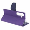 Samsung Galaxy S26+ Mercury Goospery Fancy Diary Wallet Case - Purple