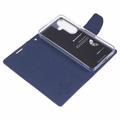 Samsung Galaxy S26+ Mercury Goospery Fancy Diary Wallet Case - Purple