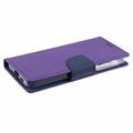 Samsung Galaxy S26+ Mercury Goospery Fancy Diary Wallet Case - Purple