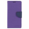 Samsung Galaxy S26+ Mercury Goospery Fancy Diary Wallet Case - Purple