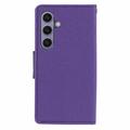 Samsung Galaxy S26+ Mercury Goospery Fancy Diary Wallet Case - Purple