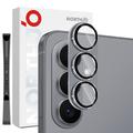 Samsung Galaxy S26+ Northjo Full Protection Matte Metal and Tempered Glass Camera Lens Protector - Grey