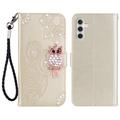 Samsung Galaxy S26+ Owl Rhinestone Wallet Case