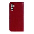 Samsung Galaxy S26+ Owl Rhinestone Wallet Case - Red