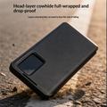 Samsung Galaxy S26+ Qialino Smart View Flip Leather Case - Black