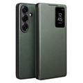 Samsung Galaxy S26+ Qialino Smart View Flip Leather Case