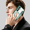 Samsung Galaxy S26+ Stylish Magnetic Flip Case with RFID Card Slots