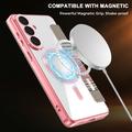 Samsung Galaxy S26+ Stylish Magnetic Flip Case with RFID Card Slots - Pink