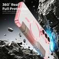 Samsung Galaxy S26+ Stylish Magnetic Flip Case with RFID Card Slots - Pink