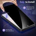 Samsung Galaxy S27 Privacy Full Cover Tempered Glass Screen Protector - Black Edge