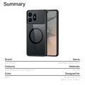 Samsung Galaxy S27 Pro Dux Ducis Aimo Hybrid Case - Compatible with MagSafe - Black
