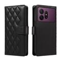 Samsung Galaxy S27 Pro Luxury Quilted Wallet Case - Black