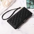 Samsung Galaxy S27 Pro Luxury Quilted Wallet Case - Black