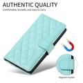 Samsung Galaxy S27 Pro Luxury Quilted Wallet Case - Green
