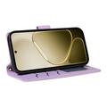 Samsung Galaxy S27 Pro Luxury Quilted Wallet Case - Purple
