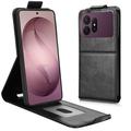 Samsung Galaxy S27 Pro Vertical Flip Case with Stand - Black