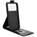 Samsung Galaxy S27 Pro Vertical Flip Case with Stand - Black