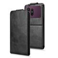 Samsung Galaxy S27 Pro Vertical Flip Case with Stand - Black