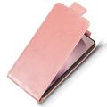 Samsung Galaxy S27 Pro Vertical Flip Case with Stand - Rose Gold
