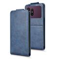Samsung Galaxy S27 Ultra Vertical Flip Case with Stand - Dark Blue