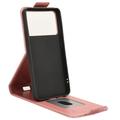 Samsung Galaxy S27 Ultra Vertical Flip Case with Stand - Rose Gold