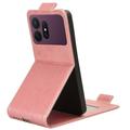 Samsung Galaxy S27 Ultra Vertical Flip Case with Stand - Rose Gold