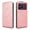 Samsung Galaxy S27 Ultra Vertical Flip Case with Stand - Rose Gold