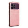 Samsung Galaxy S27 Ultra Vertical Flip Case with Stand - Rose Gold