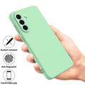 Samsung Galaxy S27+ Liquid Silicone Case with Hand Strap - Green