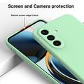 Samsung Galaxy S27+ Liquid Silicone Case with Hand Strap - Green