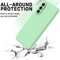 Samsung Galaxy S27+ Liquid Silicone Case with Hand Strap - Green