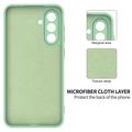 Samsung Galaxy S27+ Liquid Silicone Case with Hand Strap - Green