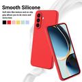 Samsung Galaxy S27+ Liquid Silicone Case with Hand Strap - Red