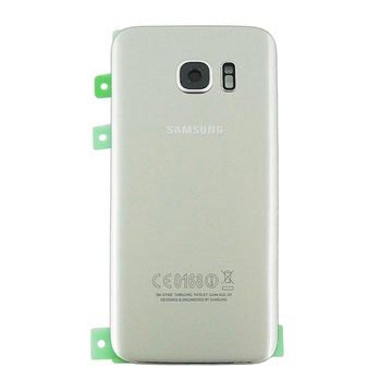 Samsung Galaxy S7 Battery Cover - Silver