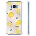 Samsung Galaxy S8 Hybrid Case - Lemon Pattern