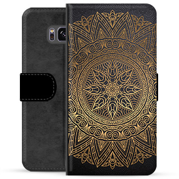 Samsung Galaxy S8 Premium Wallet Case - Mandala