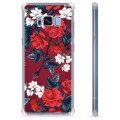 Samsung Galaxy S8+ Hybrid Case - Vintage Flowers